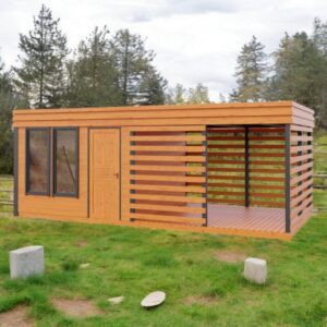 Dřevěný zahradní domek modern 2