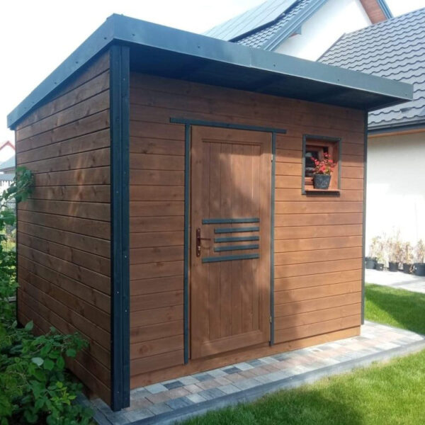 Dřevěný zahradní domek modern 6