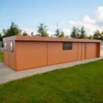 Dřevěný zahradní domek modern celorok