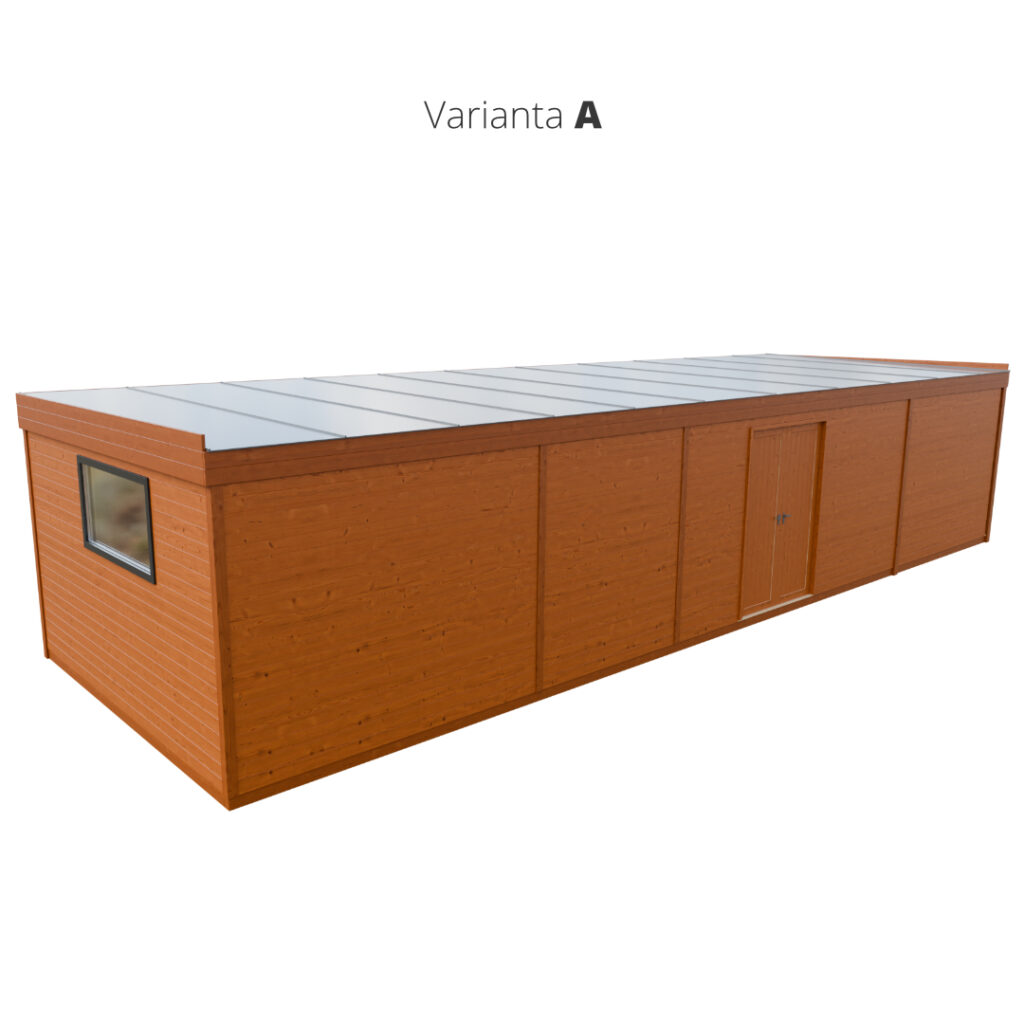 Dřevěný zahradní domek modern celorok 2