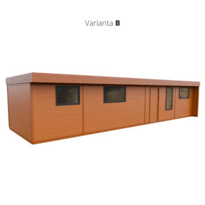 Dřevěný zahradní domek modern celorok 4