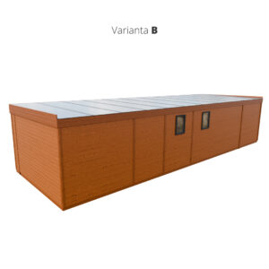 Dřevěný zahradní domek modern celorok 5