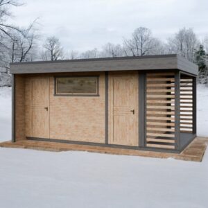 Dřevěný zahradní domek modern profi