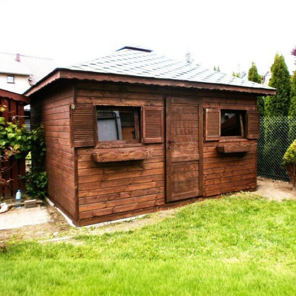 Dřevěný zahradní domek pohoda 2 profi 6