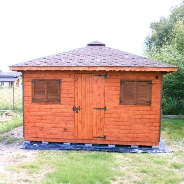 Dřevěný zahradní domek pohoda 2 profi 7