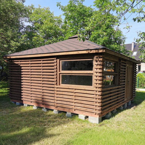 Dřevěný zahradní domek pohoda 3 4