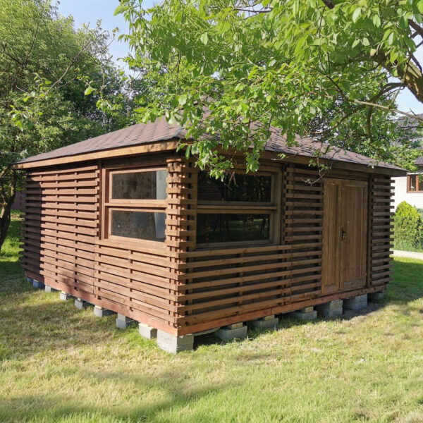 Dřevěný zahradní domek pohoda 3 5