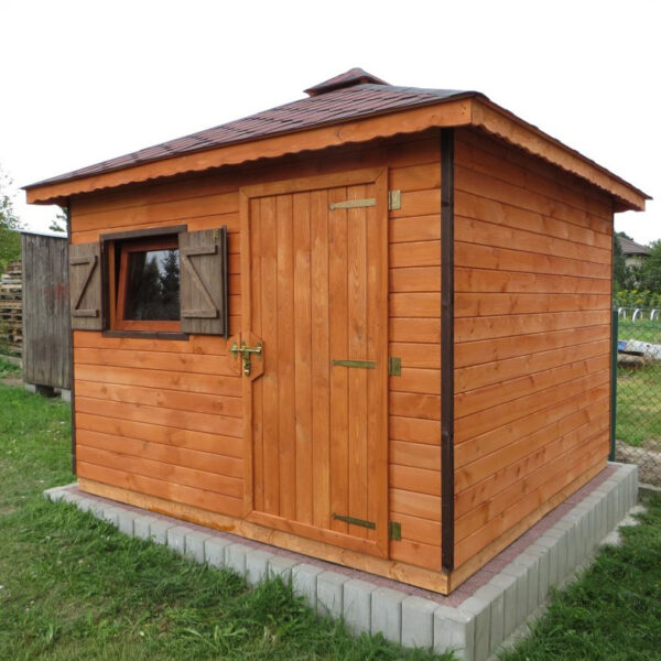 Dřevěný zahradní domek pohoda profi 1