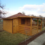 Dřevěný zahradní domek pohoda profi 2