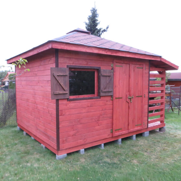 Dřevěný zahradní domek pohoda profi 3