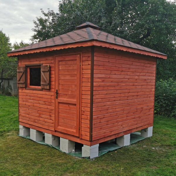 Dřevěný zahradní domek pohoda profi 5
