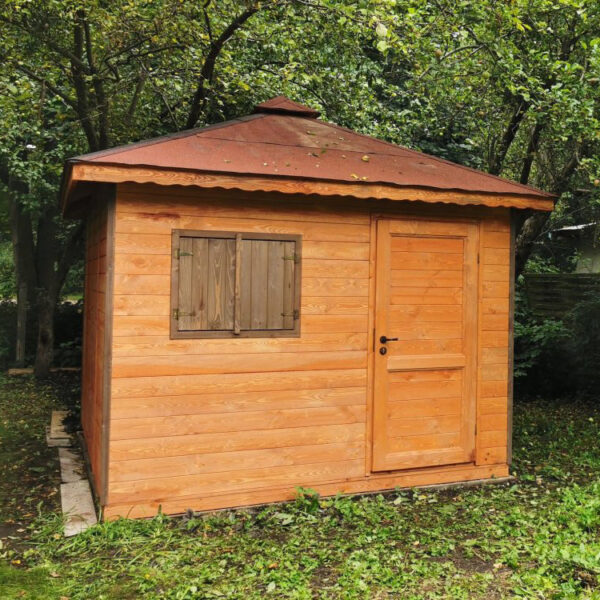 Dřevěný zahradní domek pohoda profi 6