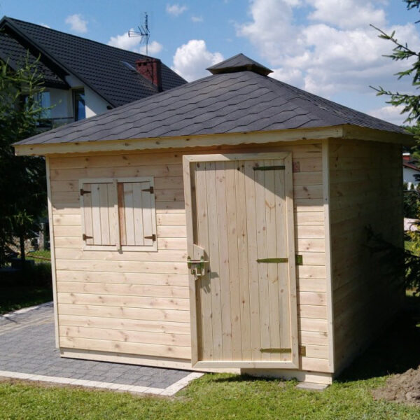 Dřevěný zahradní domek pohoda profi 8