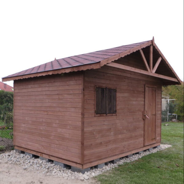 Dřevěný zahradní domek statek 11