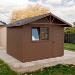 Dřevěný zahradní domek statek