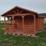 Dřevěný zahradní domek statek 4