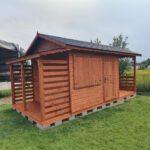 Dřevěný zahradní domek statek 5