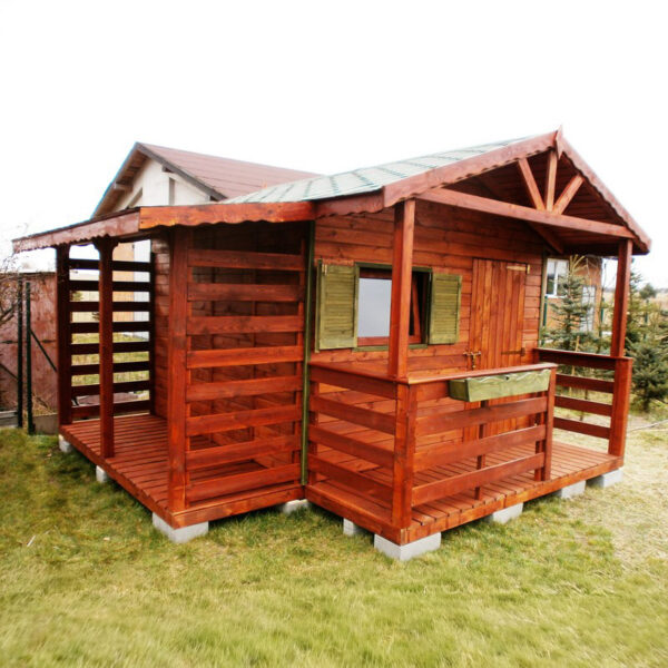 Dřevěný zahradní domek statek 8