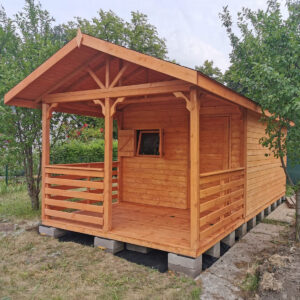 Dřevěný zahradní domek statek profi 4