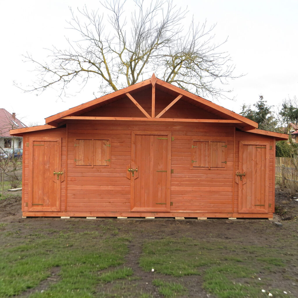 Dřevěný zahradní domek statek profi 5