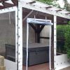 Dřevěný zahradní domek statek s terasou 14