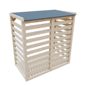 Dřevník modern se skladem na míru 2