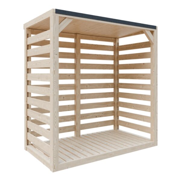 Dřevník modern se skladem na míru