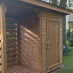 Dřevník profi se skladem na míru 3