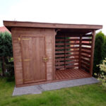 Dřevník profi se skladem na míru 5