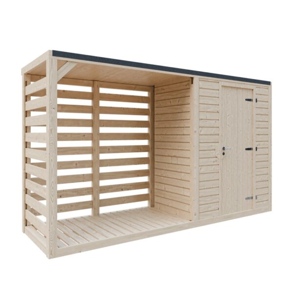 Dřevník profi se skladem na míru