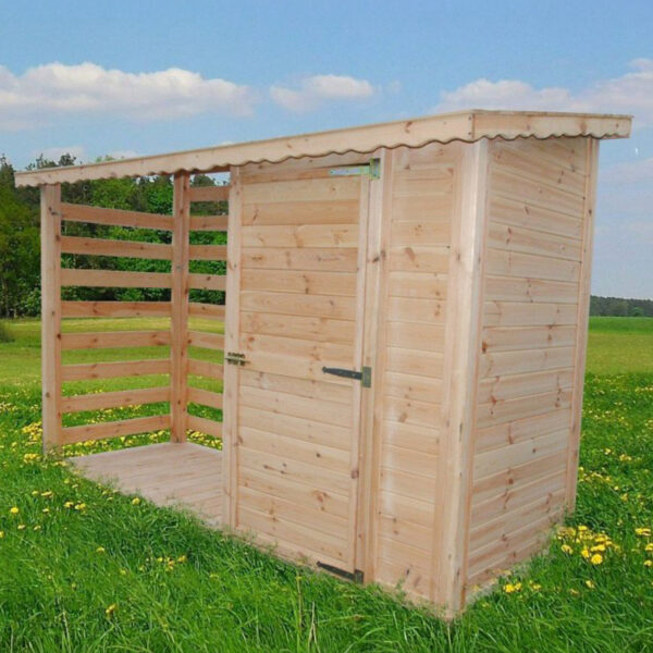 Dřevník profi se skladem na míru 9