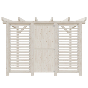 Otočné žaluzie - 30+30% + dvířka