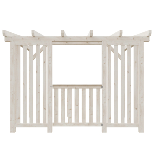 Stěna z latí 180cm - 30+30% + dvířka