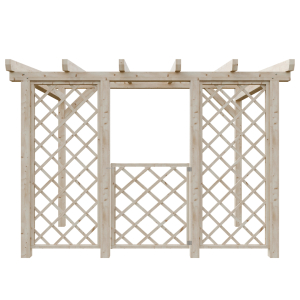 Treláž English 180cm - 30+30% + dvířka