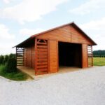 Garážové stání +2 dřevníky