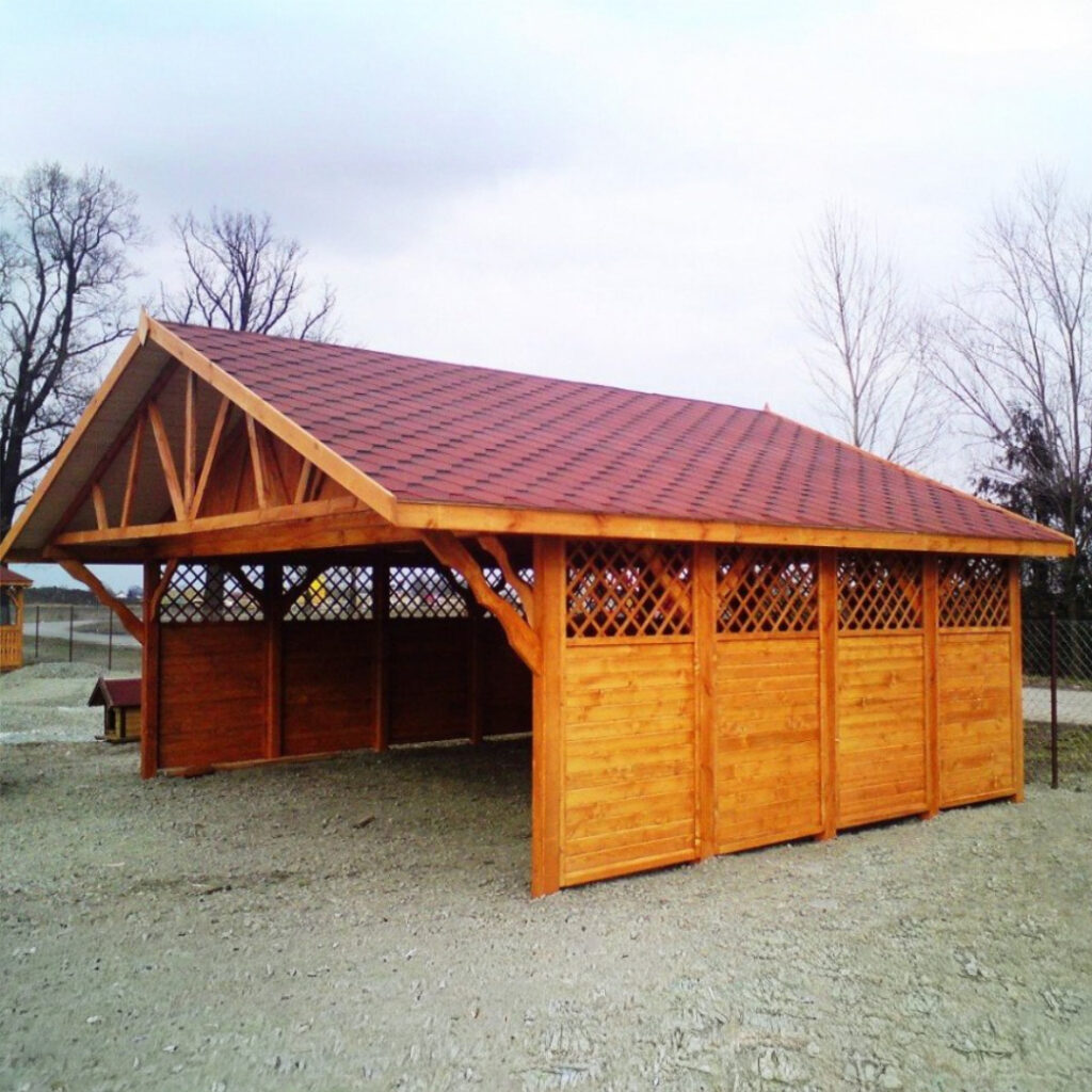 Garážové stání pro 2 auta 6x5m 4
