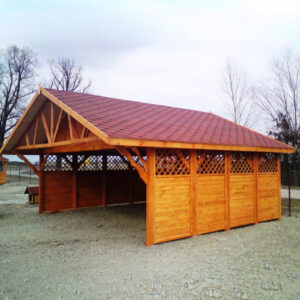 Garážové stání pro 2 auta 6x5m 4