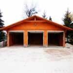 Garážové stání pro 3 auta 9x6m 1