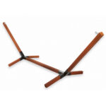 Houpací síť s masivním rámem hamaka 2