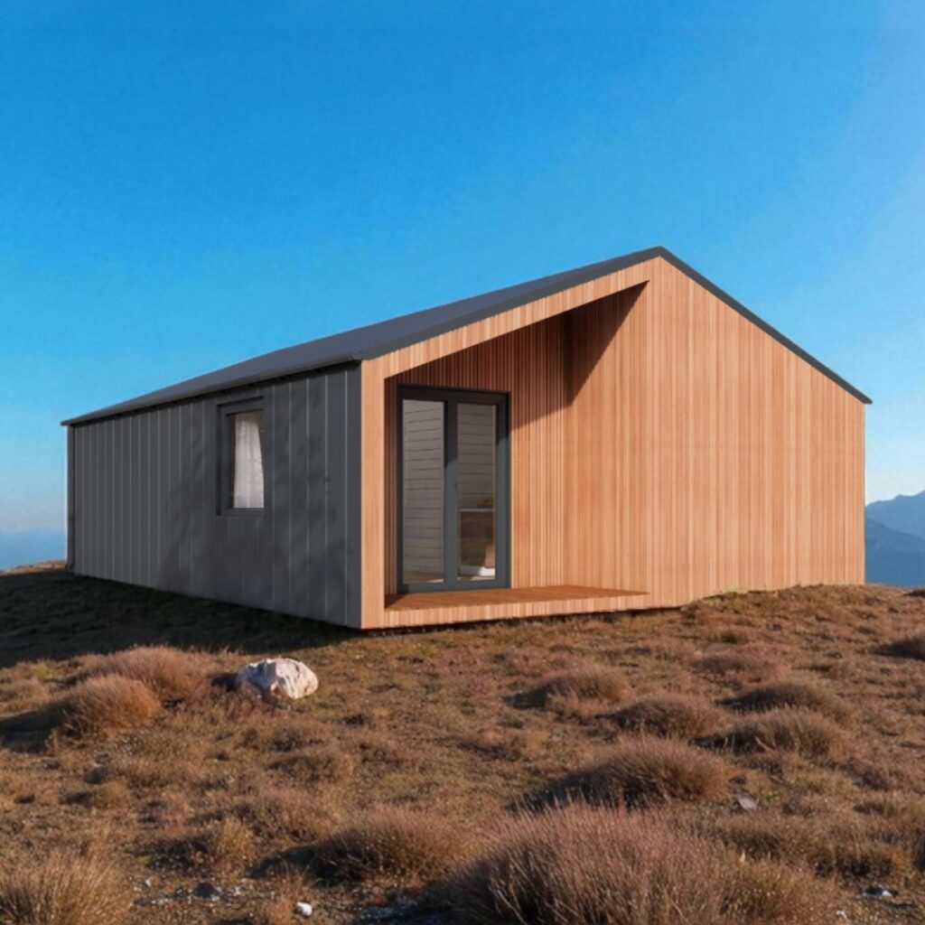 Hybridní dům 6,5x9,3 vnitřní rozměr