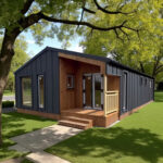 Hybridní dům 7,5x14m vnitřní rozměr