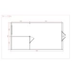 Kempingová chatka XL