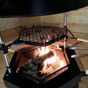 Kempingová grilovací chatka 10