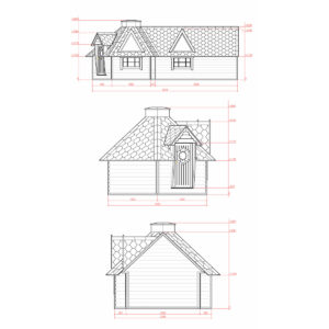 Kempingová grilovací chatka 13