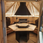 Kempingová grilovací chatka 4