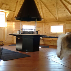 Kempingová grilovací chatka 8