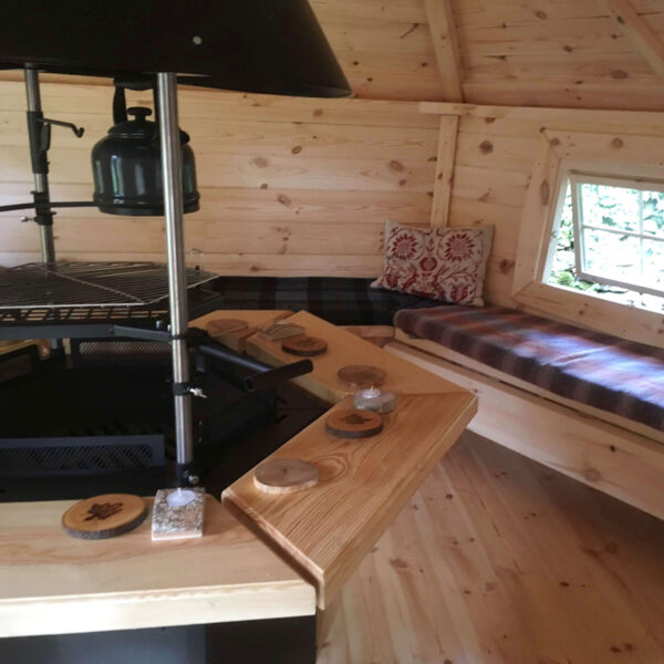 Kempingová grilovací chatka exclusive 1