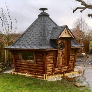 Kempingová grilovací chatka exclusive