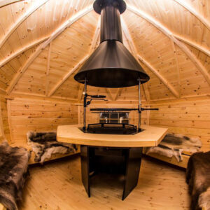 Kempingová grilovací chatka exclusive 6