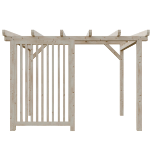 Stěna z kros-latí 180cm - 50%